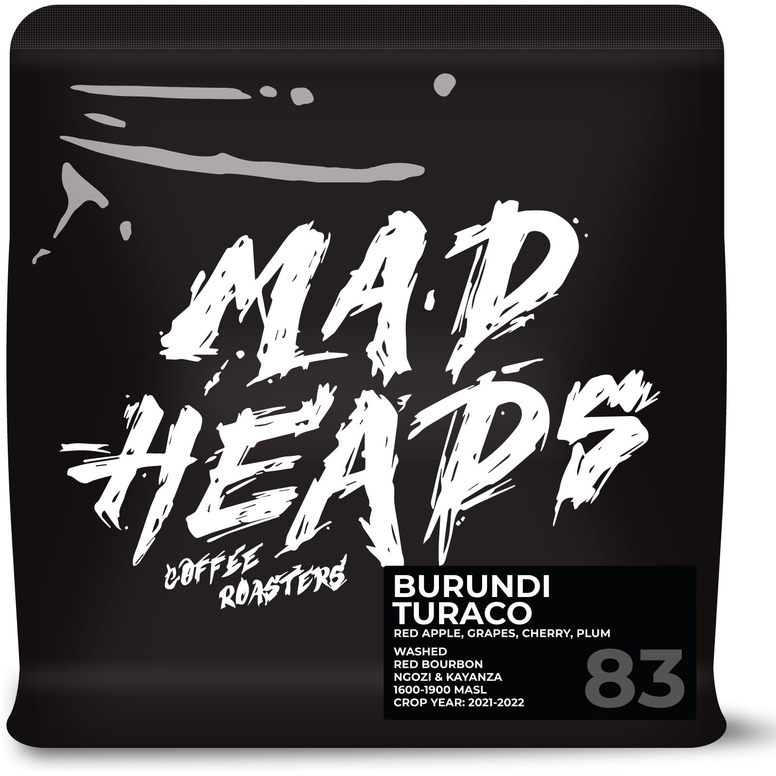 Кофе в зернах Mad Heads Burundi Turaco